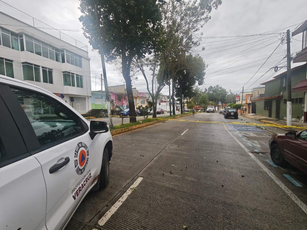 Operativo de Protección Civil en Veracruz por lluvias del Frente Frío 2
