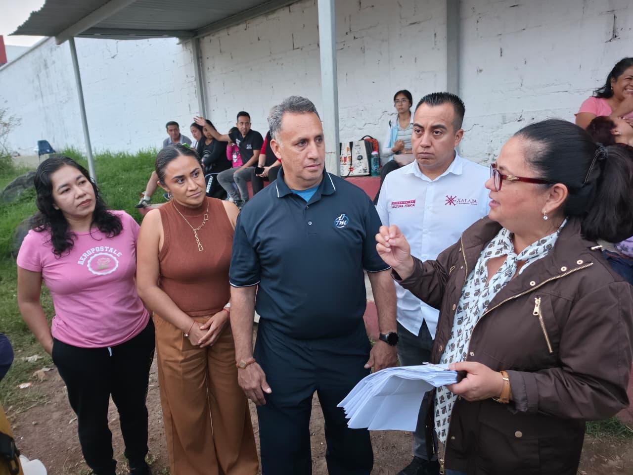 Unidad Deportiva El Cafetal en la colonia Arboledas del Sumidero, Xalapa